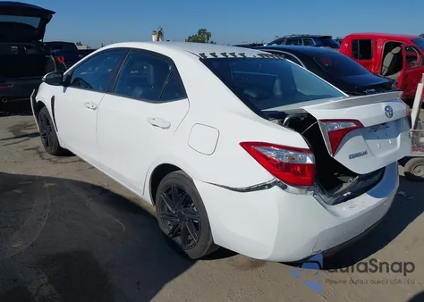 2014 Toyota Corolla S Plus from USA, damaged, VIN 5YFBURHE7EP037691